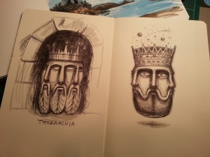 sketchbook drawings